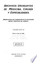 Archivos uruguayos de medicina, cirugía y especialidades