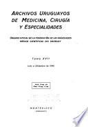 Archivos uruguayos de medicina, cirugía y especialidades