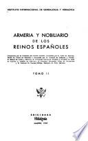 Armería y nobiliario de los reinos españoles