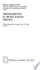 Arrendamiento de bienes raices urbanos