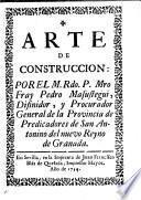 Arte de construccion