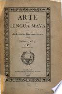 Arte de la lengua maya