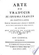 Arte de traducir el idioma francés al castellano