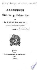 Artículos críticos y literarios