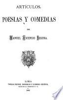 Artículos, poesias y comedias