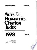 Arts & Humanities Citation Index
