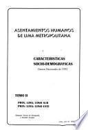 Asentamientos humanos de Lima Metropolitana: Prov. Lima, Cono Sur. Prov. Lima, Cono Este
