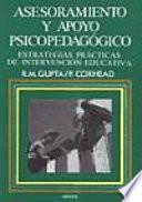 Asesoramiento y apoyo psicopedagógico