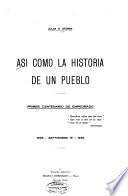 Así como la historia de un pueblo