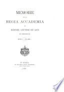 Atti e memorie