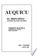 Auquicu. El Principito. Version quichua