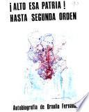 Autobiografía de Braulio Fernández