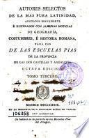 Autores selectos de la mas pura latinidad