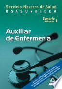 Auxiliares de Enfermeria Del Servicio Navarro de Salud-osasunbidea. Temario Volumen i Ebook