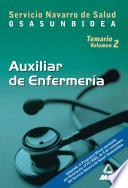 Auxiliares de Enfermeria Del Servicio Navarro de Salud-osasunbidea. Temario Volumen Ii Ebook