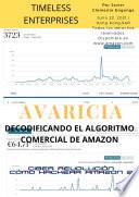 AVARICIA, DECODIFICANDO EL ALGORITMO COMERCIAL DE AMAZON