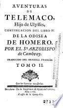 Aventuras de Telemaco, hijo de Ulysses