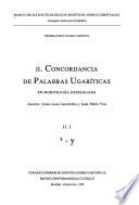 Banco de datos filológicos semíticos noroccidentales: pt. Datos ugaríticos. 1. Textos ugaríticos