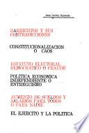 Barrientos y sus contradicciones