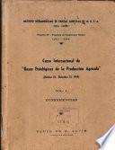 Base Fisiologicas de la Produccion Agricola