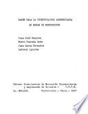 Bases para la tecnificación agropecuaria en zonas de monocultivo