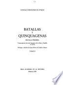 Batallas y quinquagenas