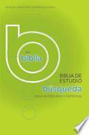 Biblia de Estudio Búsqueda NVI