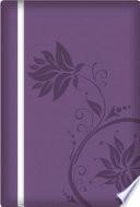 Biblia de La Mujer Conforme Al Corazon de Dios: Duotono Morado