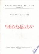 Bibliografía bíblica hispanoamericana