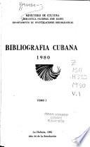 Bibliografía cubana