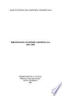 Bibliografía económica dominicana