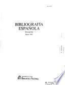 Bibliografía española