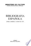 Bibliografía española