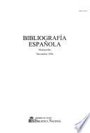 Bibliografía española