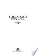 Bibliografía española