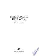 Bibliografía española
