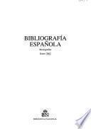 Bibliografía española