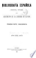 Bibliografía española