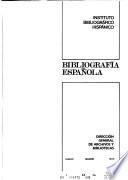 Bibliografía española