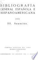 Bibliografía general española e hispanoamericana