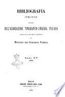 Bibliografia italiana giornale dell'Associazione libraria italiana