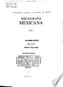 Bibliografía mexicana