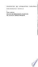 Bibliografias criticas / Instituto de Literatura Española Buenos Aires