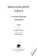 Bibliographic Index