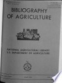 Bibliography of Agriculture