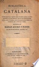 Biblioteca catalana ...