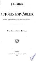 Biblioteca de autores españoles