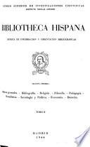 Bibliotheca hispana