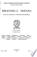 Bibliotheca hispana