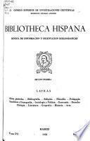 Bibliotheca hispana